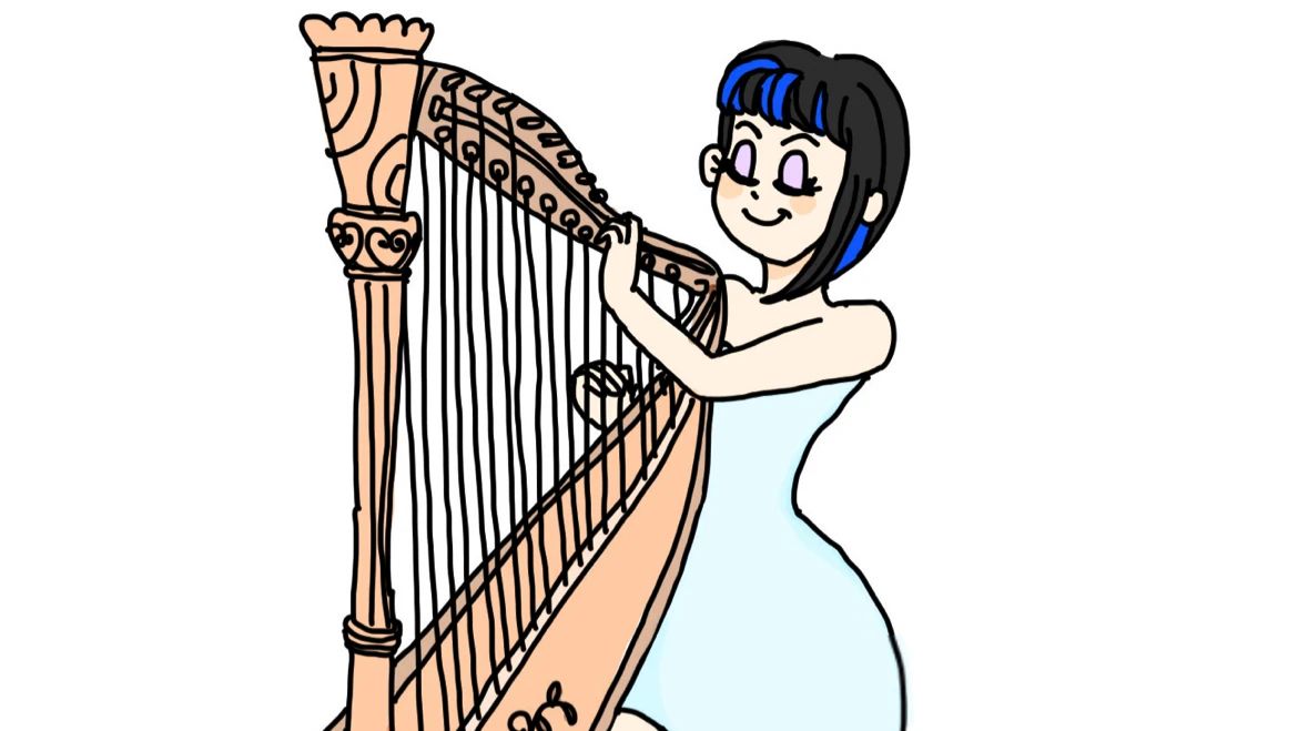 尾崎れんげハープ教室 ハープ 警固教室のサムネイル画像 5