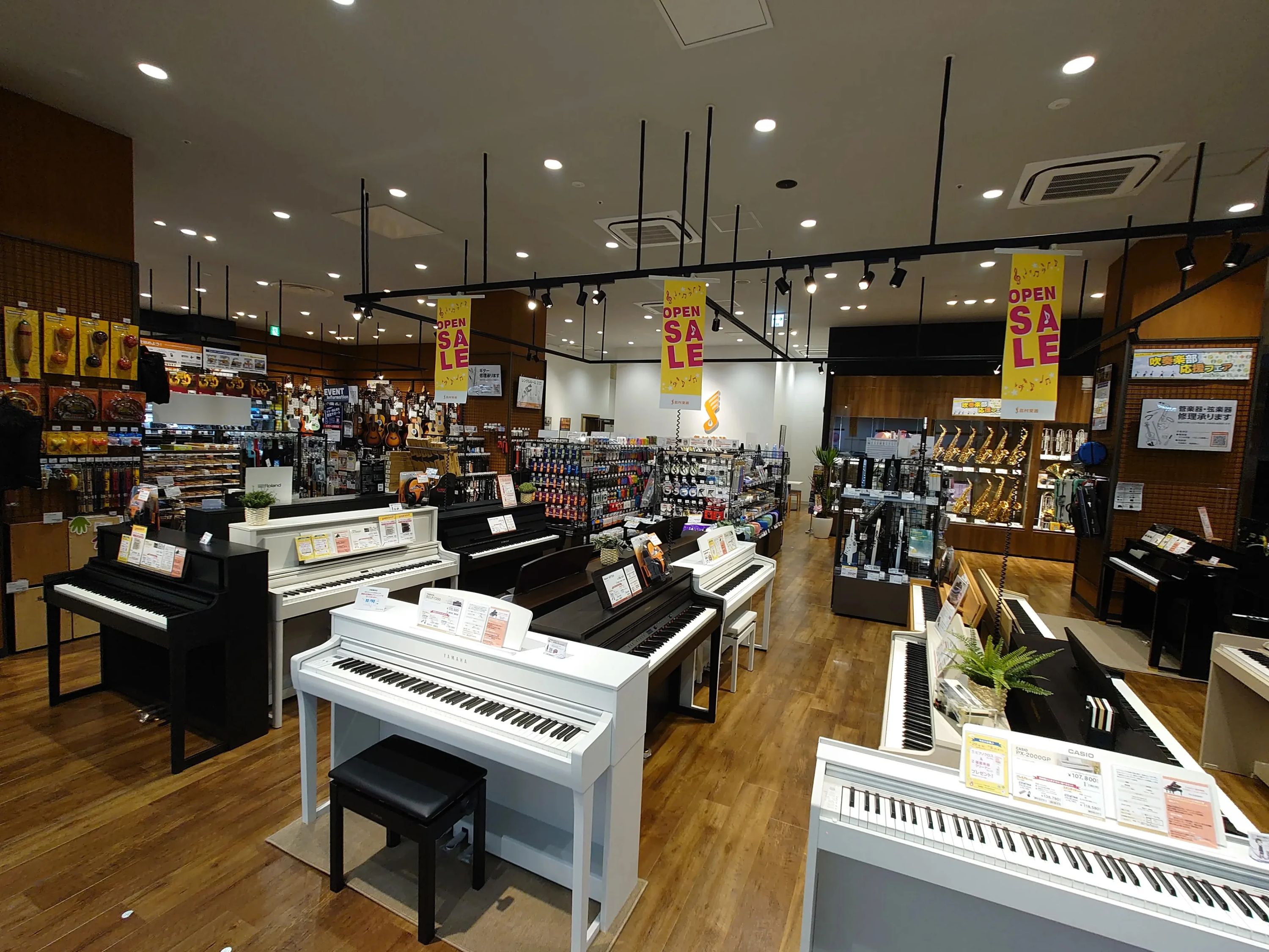 島村楽器 サクソフォーン イオンモール羽生店のメイン画像