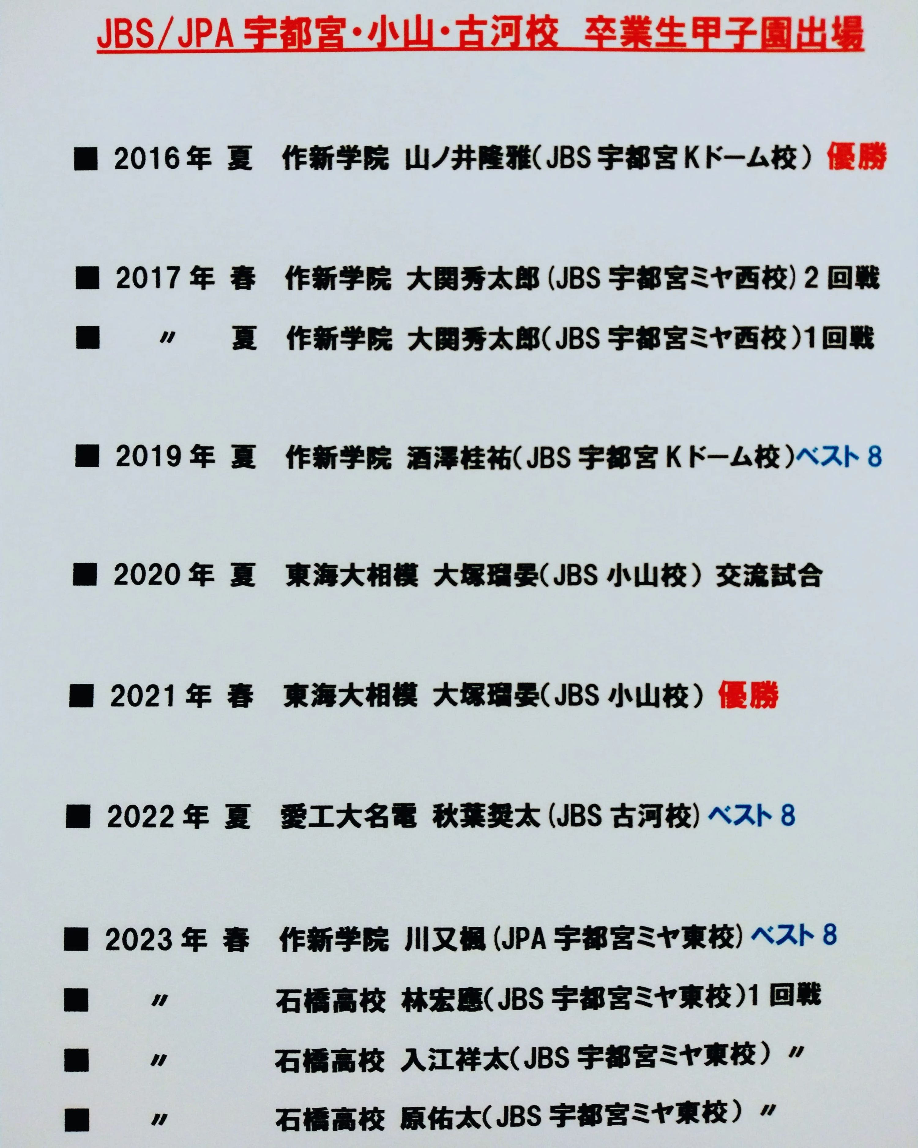 ジュニアピッチングアカデミー JPA 宇都宮ミヤ西校のサムネイル画像 3