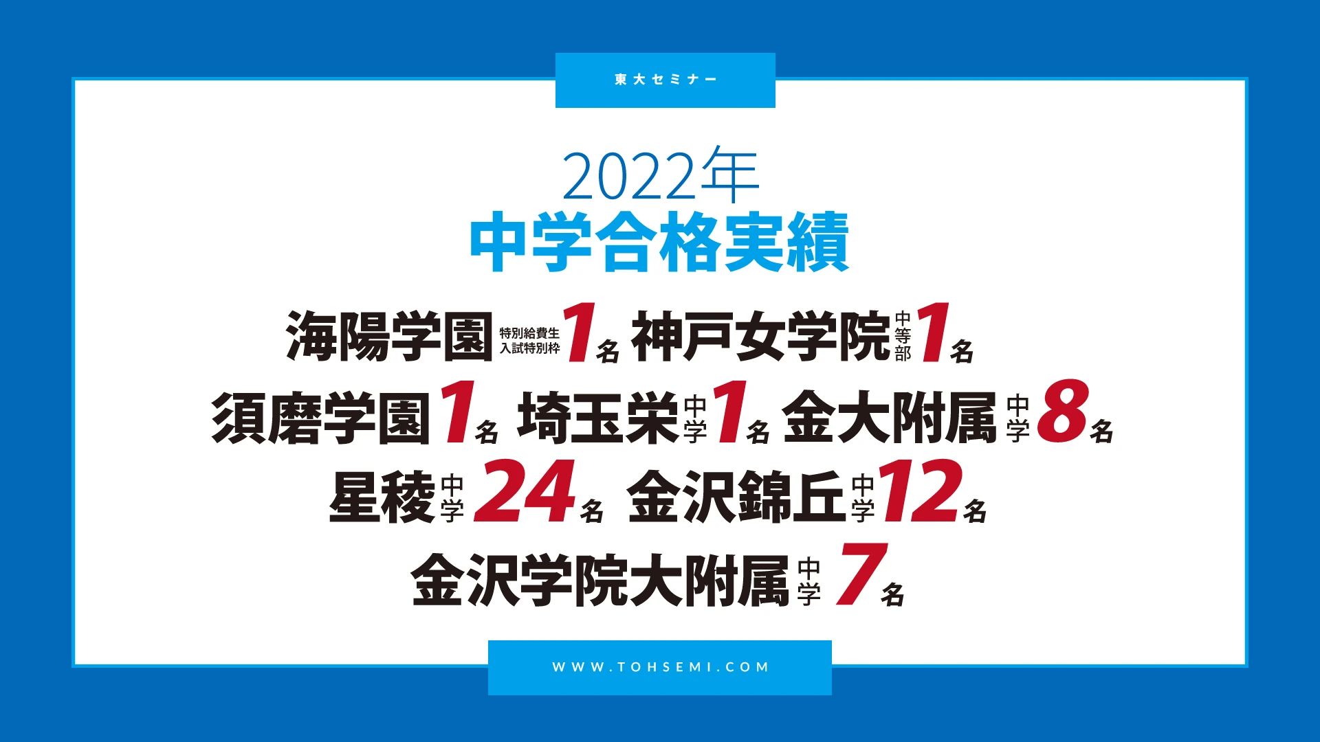 東大セミナー 松任校・白山校のメイン画像