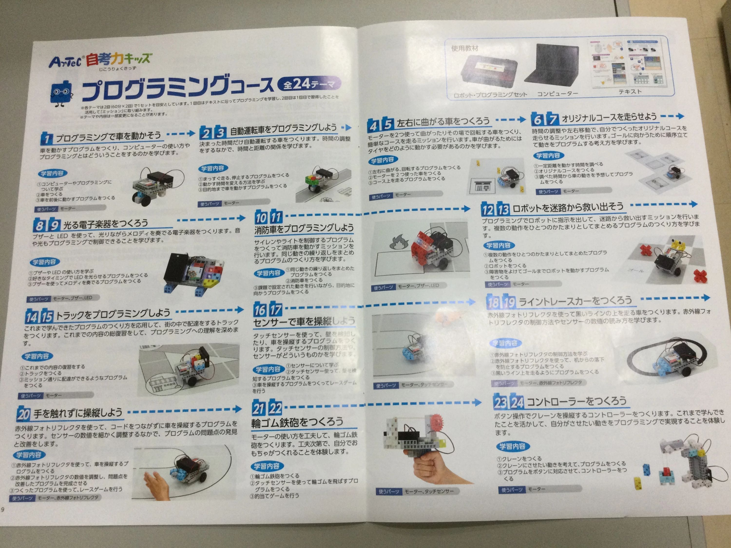 アーテック自考力キッズ 自考力キッズアカデミー イオンタウンさくら店教室のメイン画像