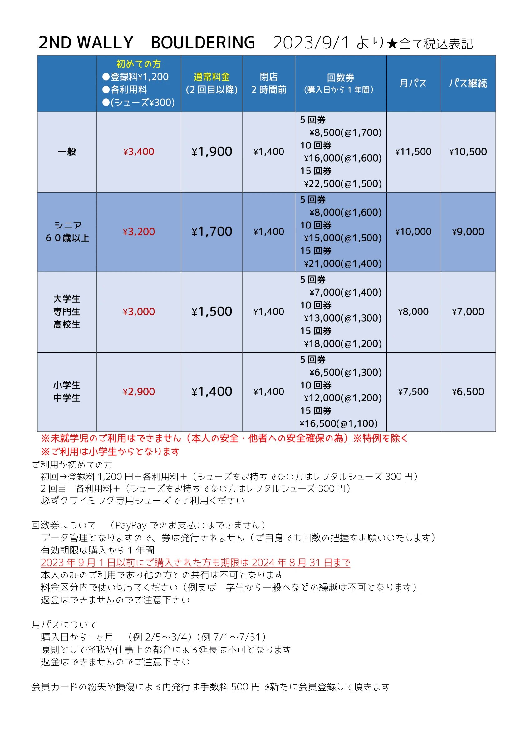 2ND WALLY BOULDERING 石堂教室のサムネイル画像 3