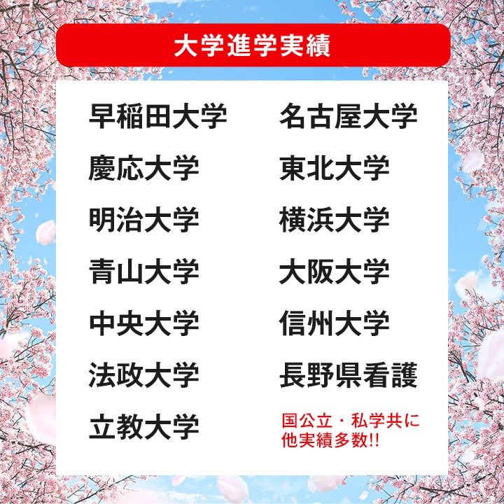 大野広イングリッシュスクール 穂高校のメイン画像