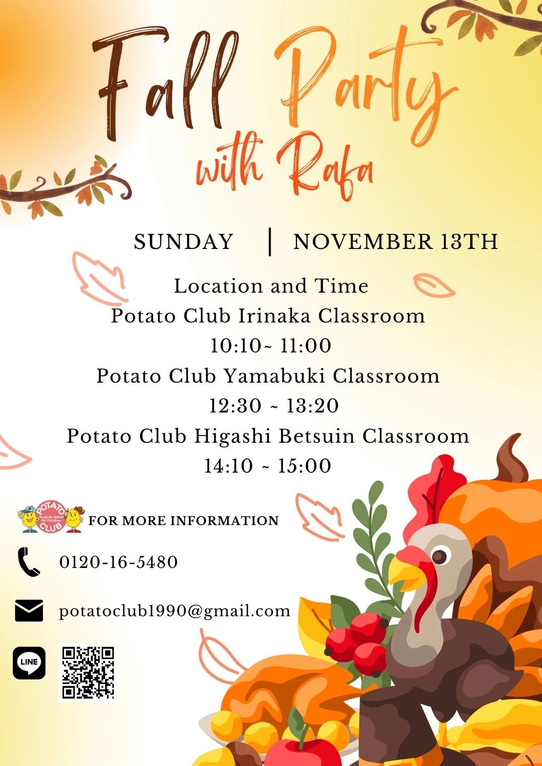 ポテトクラブ 英語・英会話 味鋺教室のサムネイル画像 3