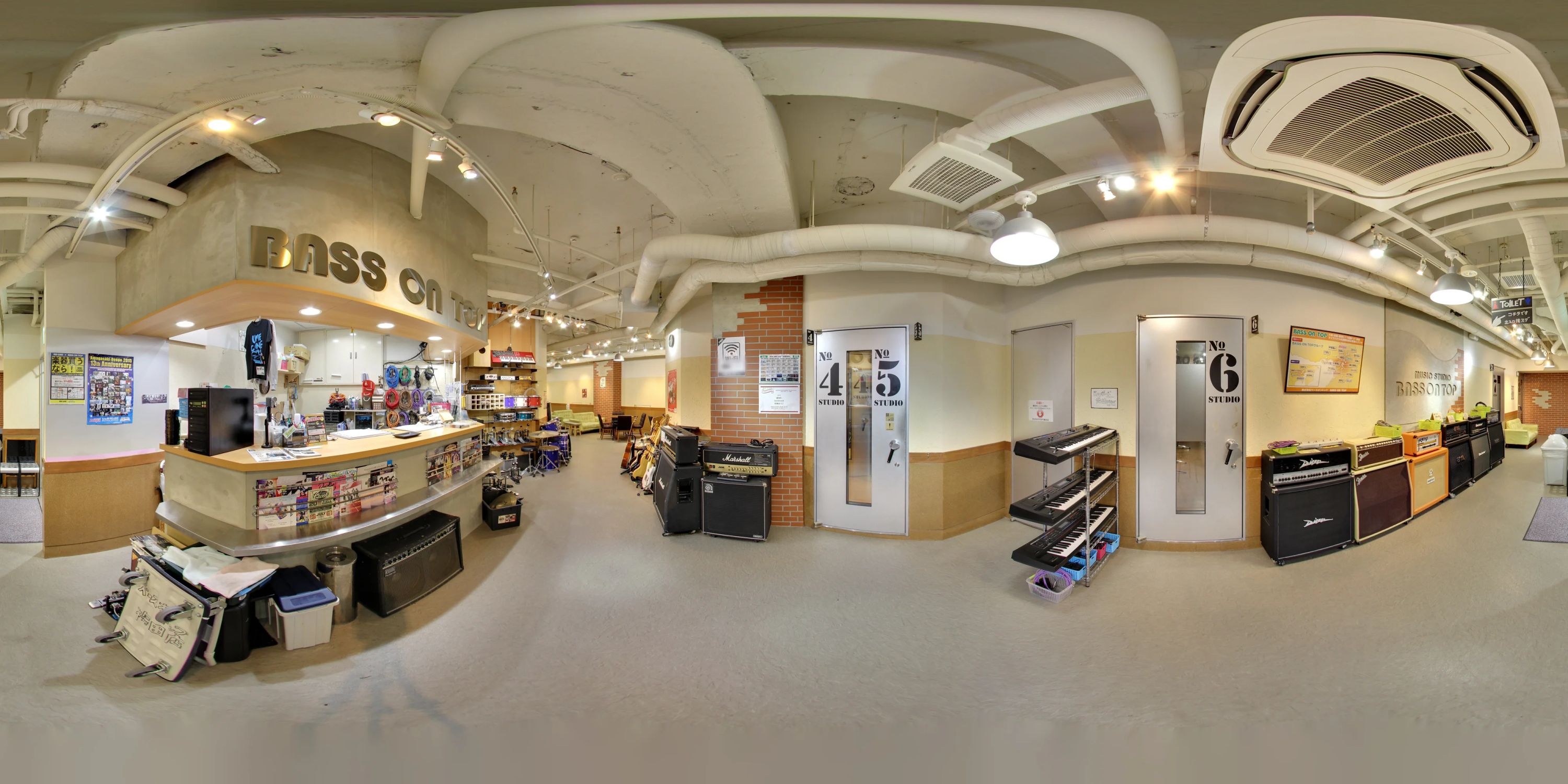 椿音楽教室 ギター BASS ON TOP 大阪梅田店のメイン画像